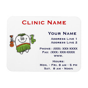 Íman Magnet de Promoção Clínica - Horizonttl/Dente H