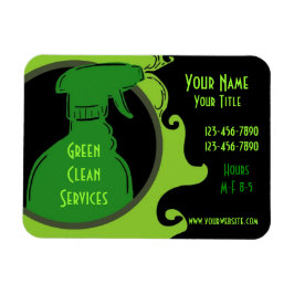 Íman MAGNET de promocional de tema do Green Clean