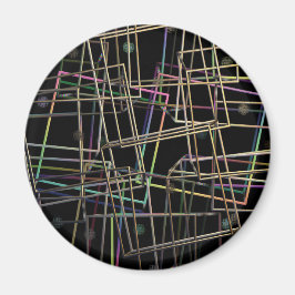 Íman Magnet de quadros metálicos fragmentados