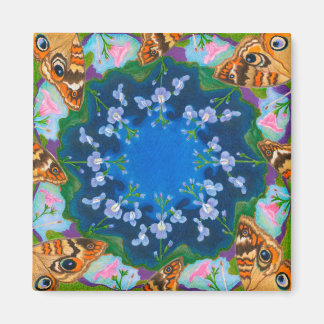 Íman Magnet De Refrigerador De Borboletas Buckeye