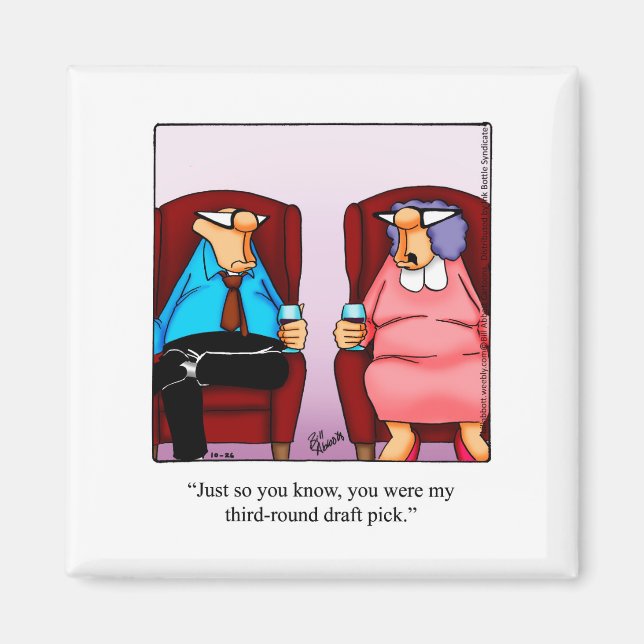 Íman Magnet De Refrigerador De Humor De Futebol (Frente)