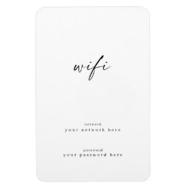 Íman Magnet De Refrigerador De Informações Wifi