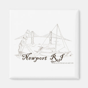 Íman Magnet de RI de Newport