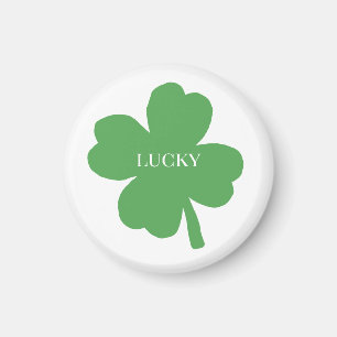 Íman Magnet de Shamrock irlandês, Dia de São Patrício s