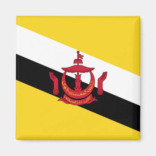 Íman Magnet de Sinalizador Brunei (Frente)