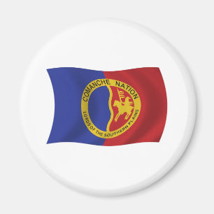 Íman Magnet de Sinalizador de Nação Comanche