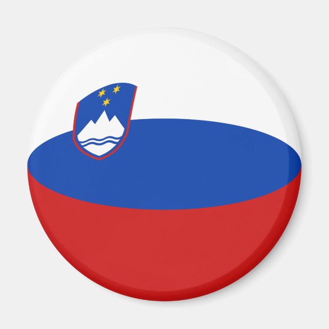 Íman Magnet de Sinalizador de Pesca da Eslovênia (Frente)