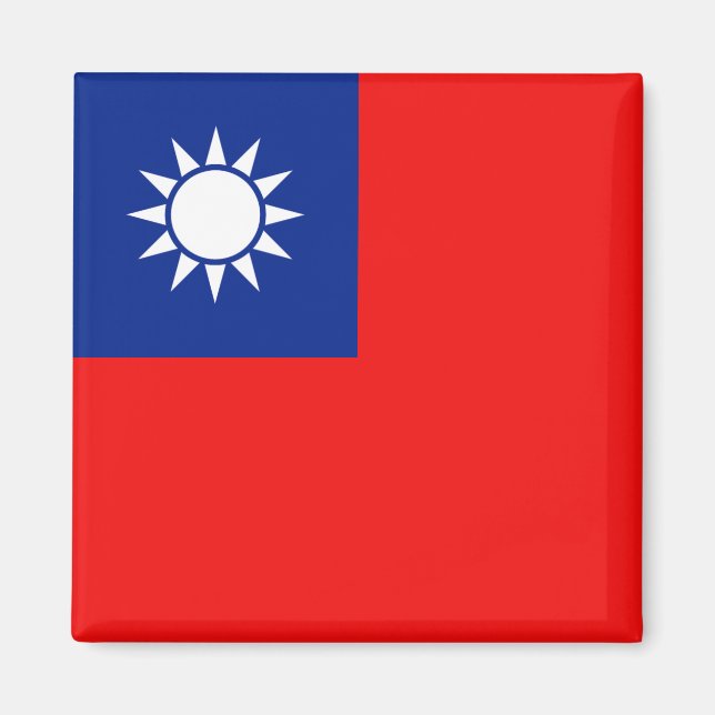 Íman Magnet de Sinalizador de Taiwan (Frente)