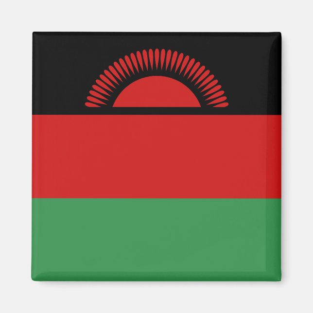 Íman Magnet de Sinalizador Malawi (Frente)