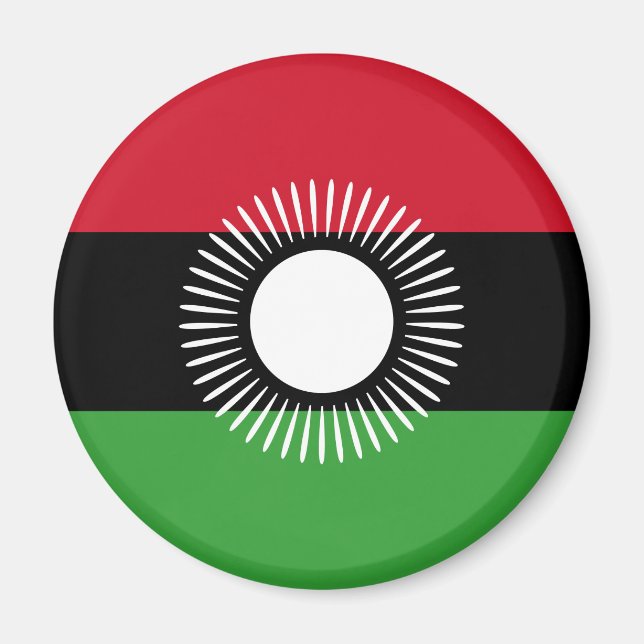 Íman Magnet de Sinalizador Malawi (Frente)