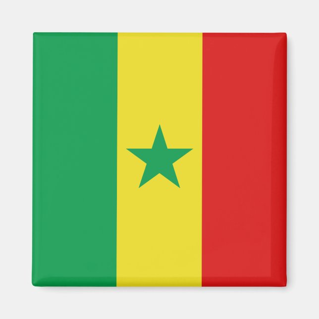 Íman Magnet de Sinalizador Senegal (Frente)