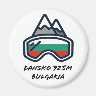 Íman Magnet De Snowboard De Bansko Ski