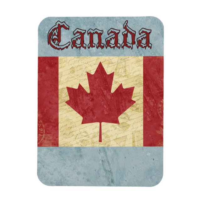 Íman Magnet de Souvenir do Canadá (Vertical)