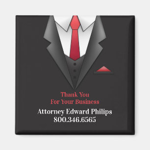 Íman Magnet de Suit do Empresário