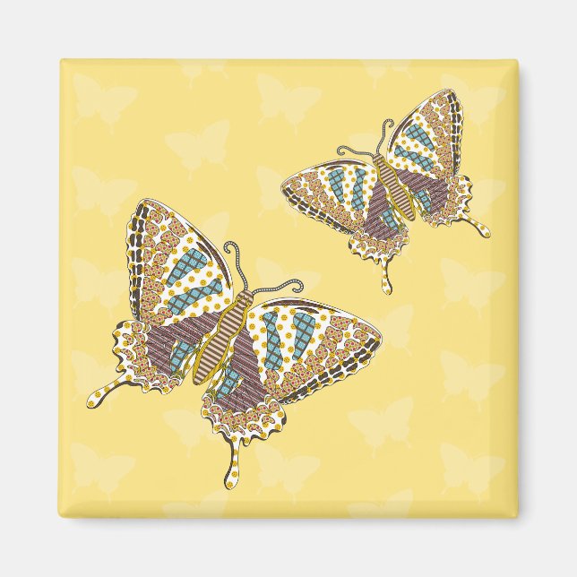 Íman Magnet De Swallowtail Asteca (Frente)