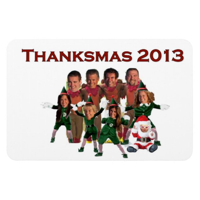 Íman Magnet de Thanksmas (Horizontal)