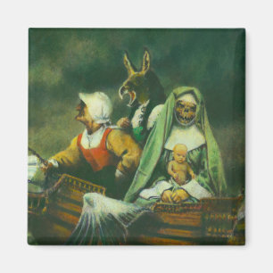 Íman Magnet de Três Bruxas