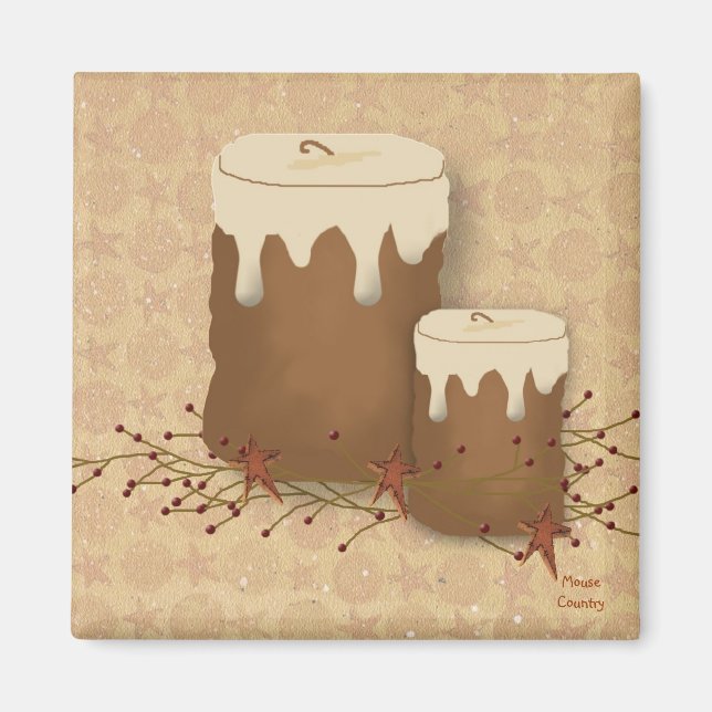 Íman Magnet de Velas Primitivas (Frente)