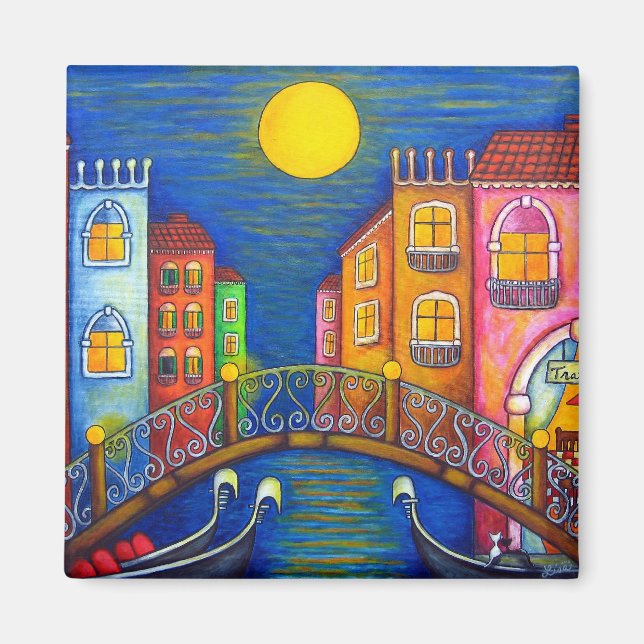Íman Magnet de Veneza Luz (Frente)