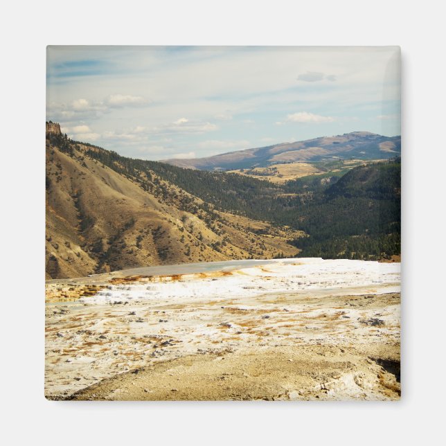 Íman Magnet de Vista de Mamute (Frente)