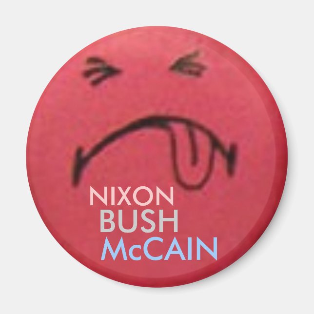 Íman Magnet de Yuck GOP (Frente)