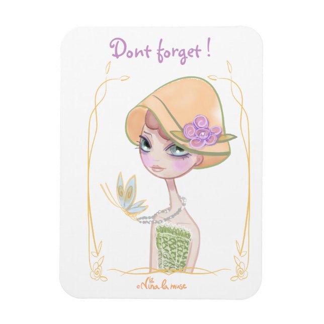 Íman Magnet decorativo para refrigerador (Vertical)