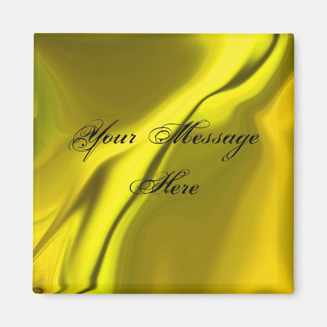 Íman Magnet Design Amarelo Suave (Frente)