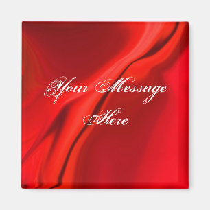 Íman Magnet Design Vermelho Suave