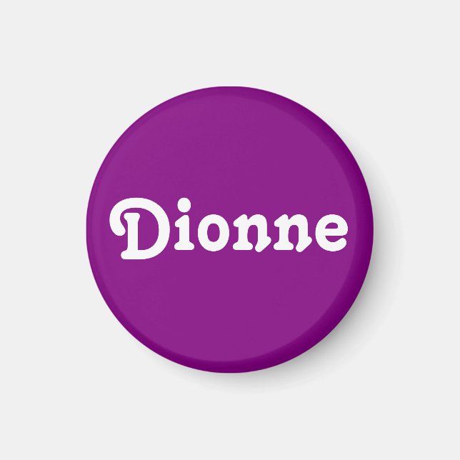 Íman Magnet Dionne (Frente)