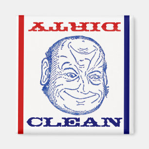 Íman Magnet Dishwasher Butler Limpo Disco óptico sujo