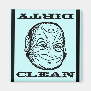 Íman Magnet Dishwasher Man Morph Clean Dsuy o ilusion