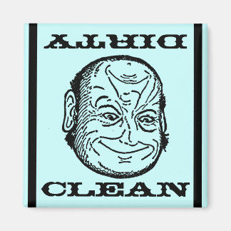 Íman Magnet Dishwasher Man Morph Clean Dsuy o ilusion