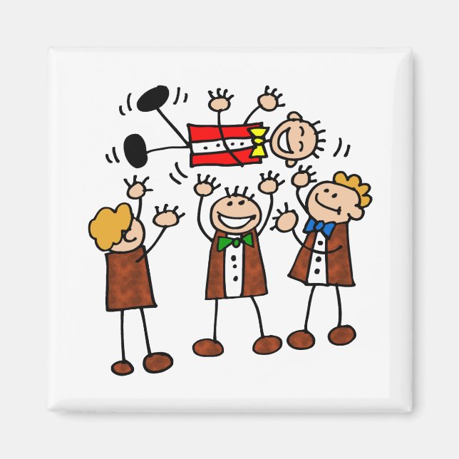 Íman Magnet: Divertido com os Meninos (Frente)