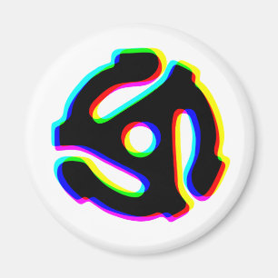 Íman Magnet do adaptador de registro de 45 RPM