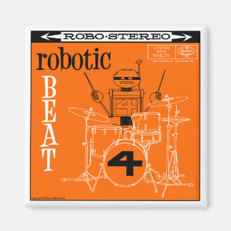 Íman Magnet do Autumn Lake "ROBOTIC BEAT LP"