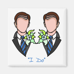Íman Magnet do Casamento Gay