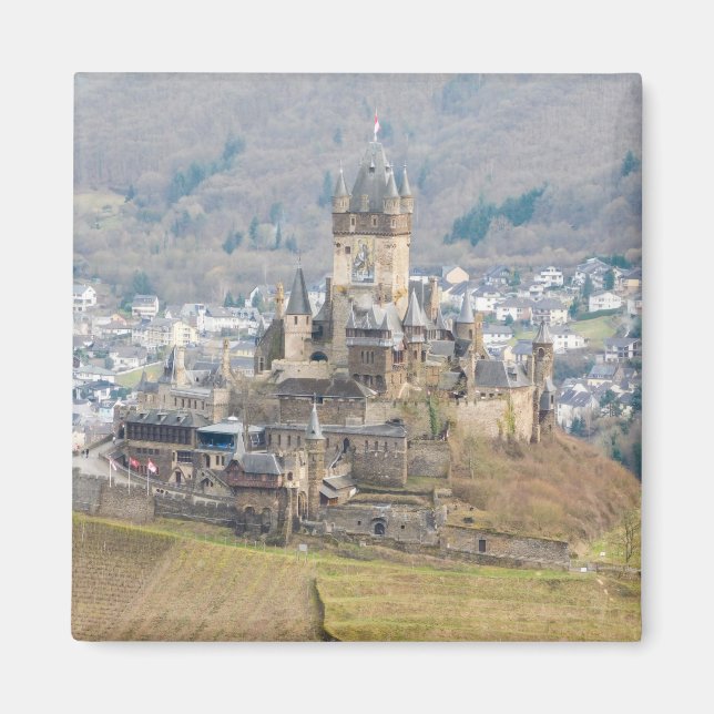 Íman Magnet do Castelo de Cochem, na Alemanha (Frente)