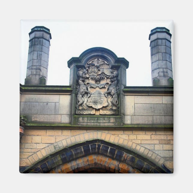 Íman Magnet do Castelo de Nottingham (Frente)