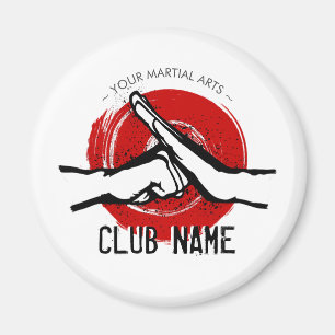 Íman Magnet do Clube de Artes Marciais
