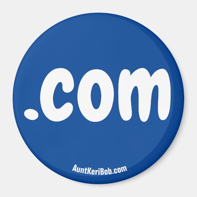 Íman Magnet do .com Red Refrigerator (Frente)