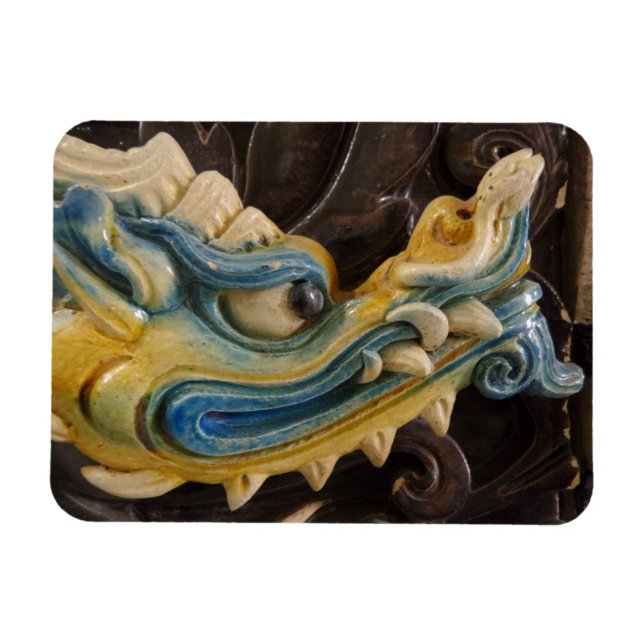 Íman Magnet do Dragão Chinês 3"x4" (Horizontal)