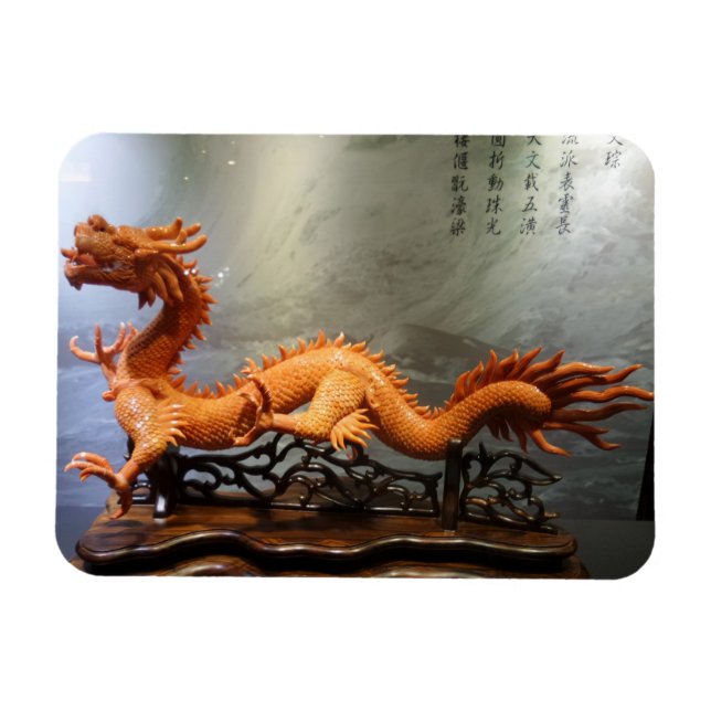 Íman Magnet do Dragão Chinês 3"x4" (Horizontal)