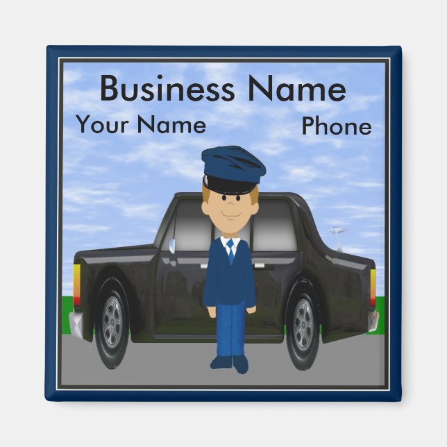 Íman Magnet do driver pessoal (Frente)