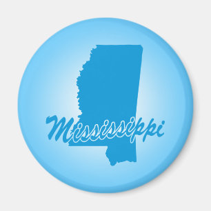 Íman Magnet do Estado do Mississippi