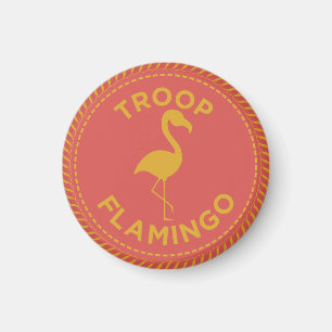 Íman Magnet do Flamingo Troop IGGPPCamp