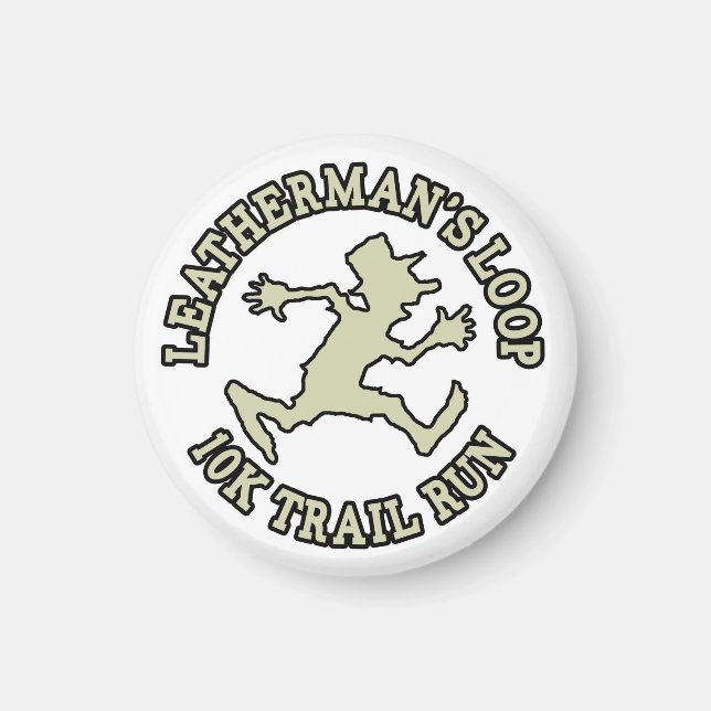 Íman Magnet do Homem Corredor do Leatherman (Frente)