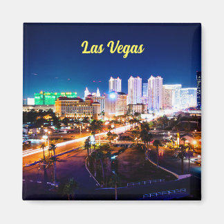 Íman Magnet do horizonte de Las Vegas Nighttime