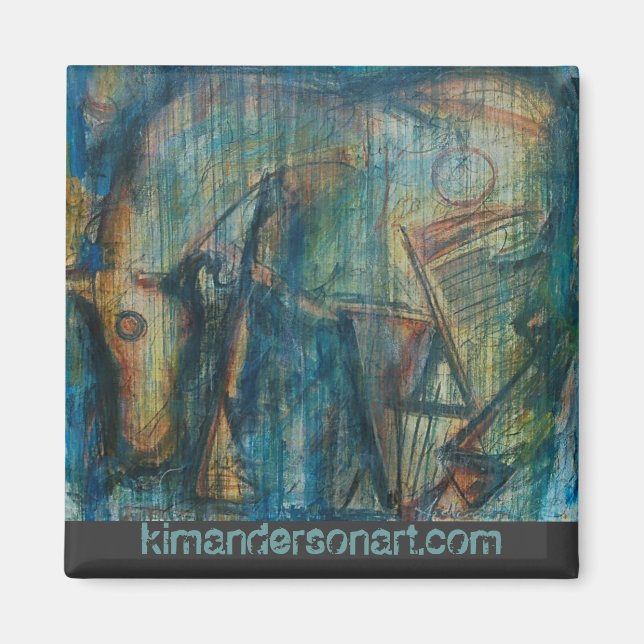 Íman Magnet do KImAndersonArt (Frente)