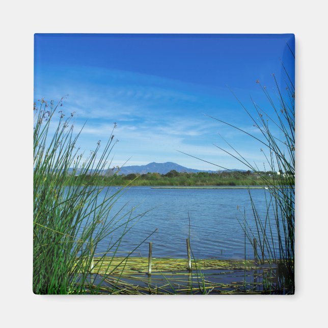 Íman Magnet do Lago Azul (Frente)