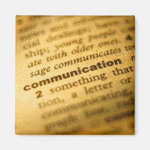 Íman Magnet do lembrete - Comunicação